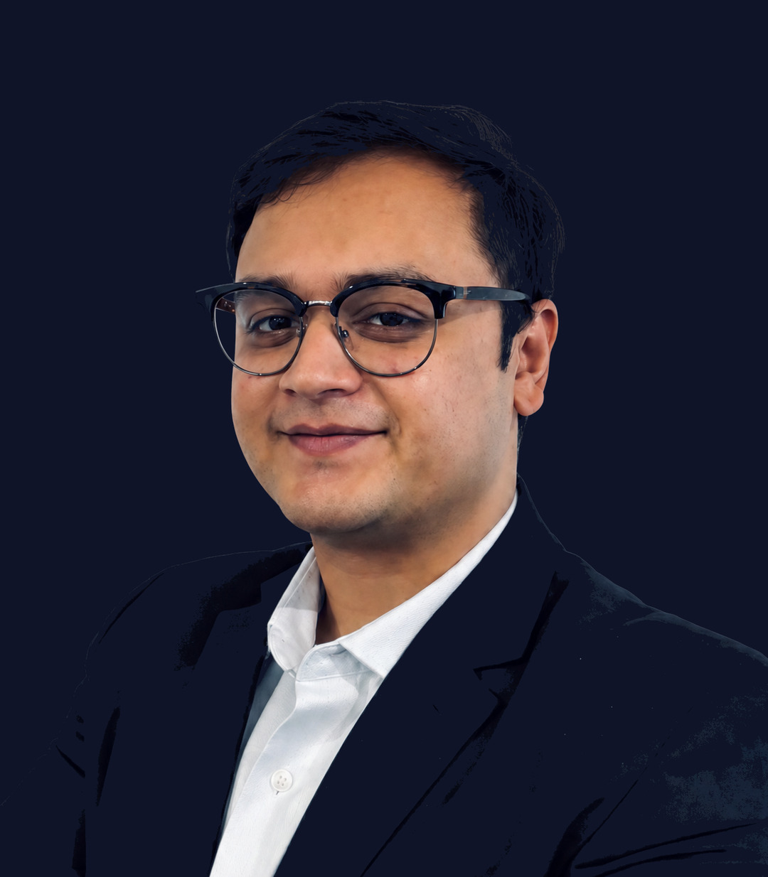 Portrait of Arjun Mookerjee, Principal Associate at Solaris Legal